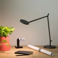 Artemide Demetra LED Table Lamp Dimmable White By Naoto Fukasawa