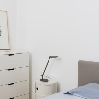Artemide Demetra Micro LED Table Lamp Black Matt
