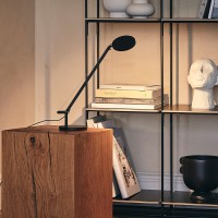 Artemide Demetra Micro LED Table Lamp Black Matt