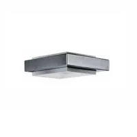 Ares Steel Module Applique Wall Lamp Stainless Steel Glass IP54