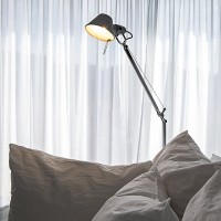 Artemide Tolomeo Reading Floor Lampada da Terra colore Nero