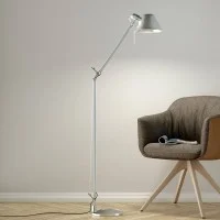 copy of Artemide Tolomeo LED Floor Adjustable Aluminum Floor