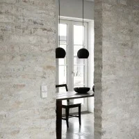 &Tradition Topan VP6 Lampada Sferica da Sospensione By Verner