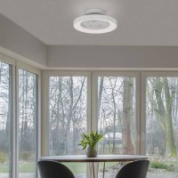 Mantra Tibet Mini Ventilatore Plafoniera a LED con Controllo