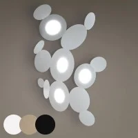 Cattaneo Mickey LED 4x5W 1880 lm 3000K Luce Calda Plafoniera