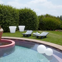 Slide Design Acquaglobo Sfera Luminosa LED Galleggiante per