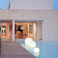 Slide Design Acquaglobo Sfera Luminosa LED Galleggiante per