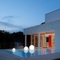 Slide Design Acquaglobo Sfera Luminosa LED Galleggiante per