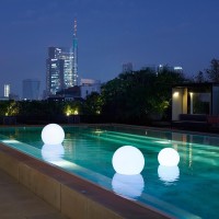 Slide Design Acquaglobo Sfera Luminosa LED Galleggiante per