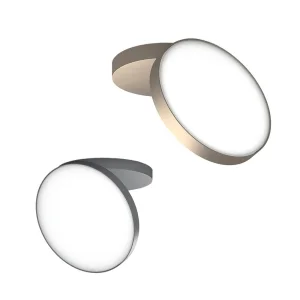 Rotaliana Venere Lampada tonda a LED da Parete o Soffitto orientabile