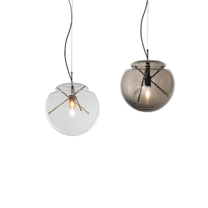 Artemide Vitruvio Lampada da Sospensione in Vetro Soffiato By