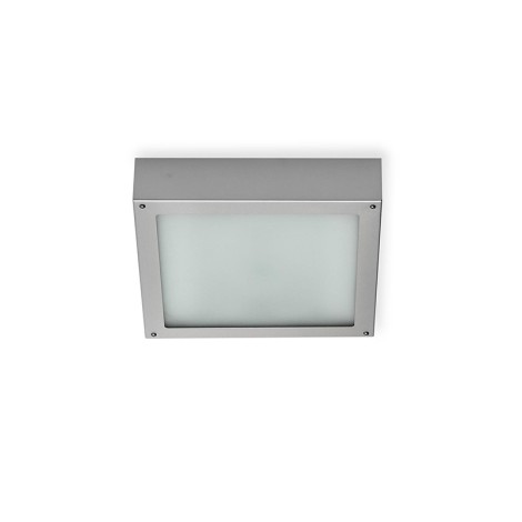 Martini Inoxa Lampada da Soffitto 2x18W quadrata Grigio IP44 Per esterno Lighting - 1
