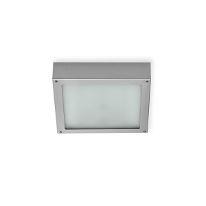 Martini Inoxa Lampada da Soffitto 2x18W quadrata Grigio IP44 Per esterno Lighting - 1