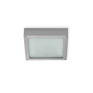 Martini Inoxa Lampada da Soffitto 2x18W quadrata Grigio IP44 Per esterno Lighting - 1
