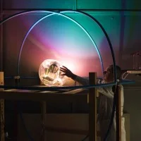 Artemide Yang LED Lampada RGB da Terra e Tavolo Compatibile con APP Artemide - 7