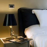 Flos Guns Bedside Gun Table Lamp Shiny Gold 18K By Philippe Starck 2005 Flos - 13