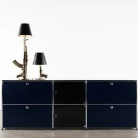 Flos Guns Bedside Gun Table Lamp Shiny Gold 18K By Philippe Starck 2005 Flos - 15