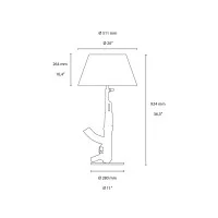 Flos GUNS Table Gun Lampada da Tavolo AK47 By Philippe Starck 2005-2022 Flos - 5