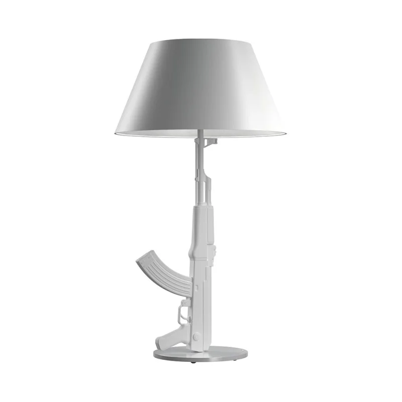 Flos Guns Table Gun Lamp Shiny Gold by Philippe Strack 2005 Flos - 4