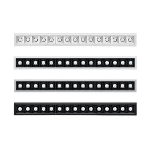 iGuzzini MQ84 Laser Blade Incasso LED 31W 3000K 2800lm 32D Faretto Dimmerabile Dali IGuzzini - 1