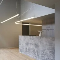 copy of Artemide Vitruvio LED Suspension Lamp in Blown Glass By Atelier Oï Artemide - 7