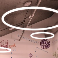 Artemide Alphabet of Light CIRCULAR 90 Sospensione Lampada LED da Interno Artemide - 10