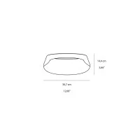 copy of Fontana Arte Tropico Small Wall/Ceiling LED Dimmable Lamp By Buratti FontanaArte - 4