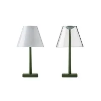 Rotaliana Dina+ LED Table Lamp Green White Transparent Rotaliana - 1