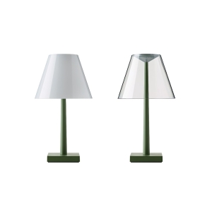 Rotaliana Dina+ Lampada LED da Tavolo Verde a Batteria Ricaricabile Rotaliana - 1