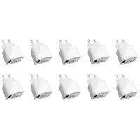 Zafferano Universal USB 5V 2A Charger Adapter Wall ITA Plug White for battery lamp Lighting - 3
