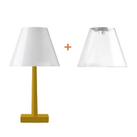 Rotaliana Dina+ Lampada LED da Tavolo Giallo a Batteria Ricaricabile Rotaliana - 6