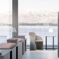 Rotaliana Dina+ LED Table Lamp Matt White Transparent Rotaliana - 19