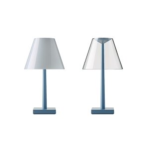 Rotaliana Dina+ Lampada LED da Tavolo Azzurro a Batteria Ricaricabile Rotaliana - 1