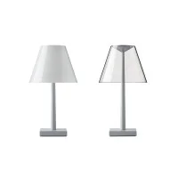 Rotaliana Dina+ Lampada LED da Tavolo Argento a Batteria Ricaricabile Rotaliana - 1 Rotaliana Dina+ Lampada LED da Tavolo Argento a Batteria Ricaricabile Rotaliana - 1