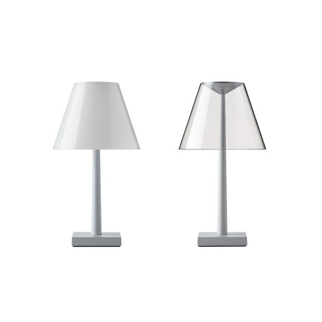 Rotaliana Dina+ LED Table Lamp Silver USB battery Rotaliana - 1