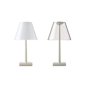 Rotaliana Dina+ LED Table Lamp Champagne with USB rechargeable battery Rotaliana - 1