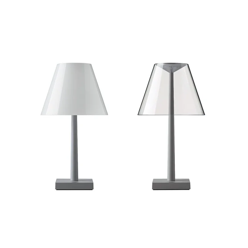 Rotaliana Dina+ Lampada LED da Tavolo Grafite a Batteria Ricaricabile Rotaliana - 1 Rotaliana Dina+ Lampada LED da Tavolo Grafite a Batteria Ricaricabile Rotaliana - 1
