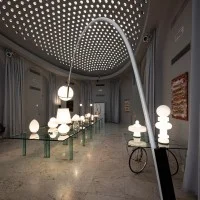 copy of Fontana Arte T0024 Dimmable Floor Lamp in Glass By Giò Ponti FontanaArte - 15