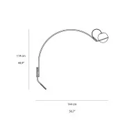 copy of Fontana Arte Alicanto LED Floor Lamp in Blown Glass By Francesco Librizzi FontanaArte - 4