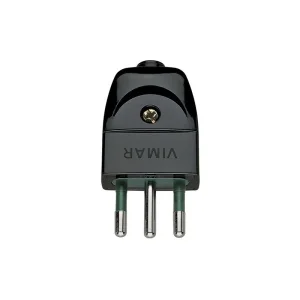 Spina SICURY 2P+T 10 A 250 V S11 Italiana Uscita Cavo Assiale
