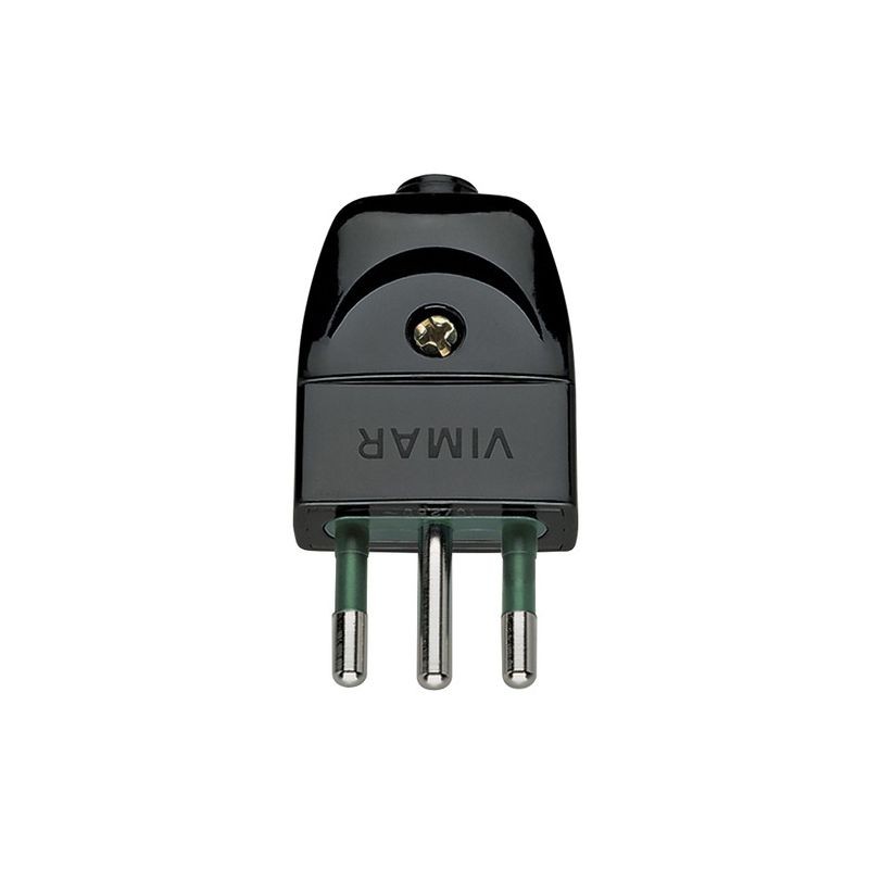 Spina SICURY 2P+T 10 A 250 V S11 Italiana Uscita Cavo Assiale