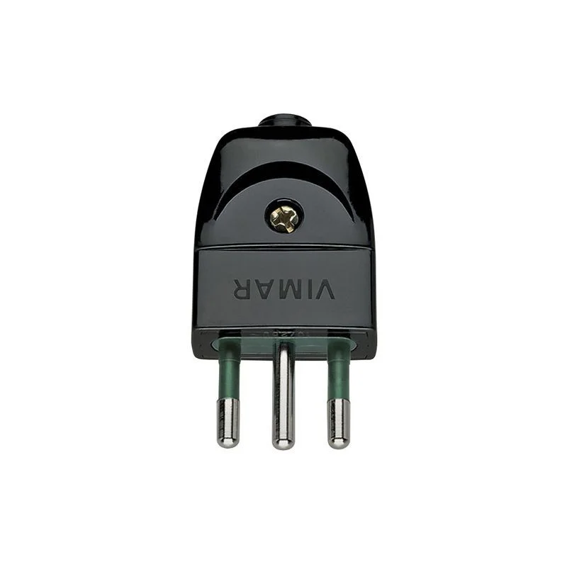 Spina SICURY 2P+T 10 A 250 V S11 Italiana Uscita Cavo Assiale Spina SICURY 2P+T 10 A 250 V S11 Italiana Uscita Cavo Assiale