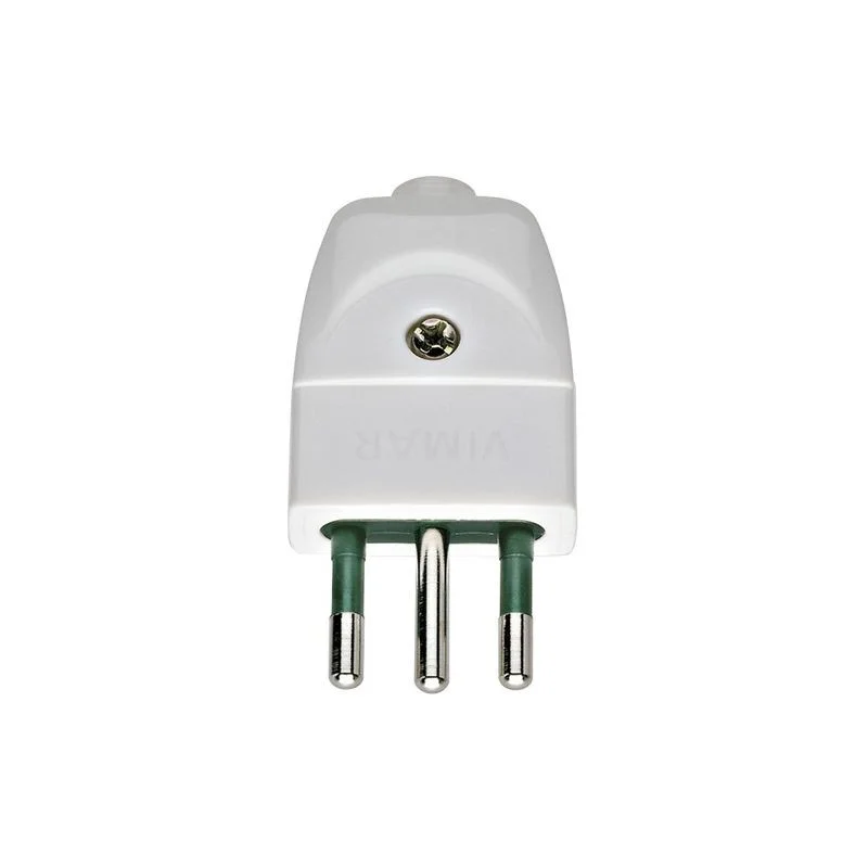 Spina SICURY 2P+T 10 A 250 V S11 Italiana Uscita Cavo Assiale Spina SICURY 2P+T 10 A 250 V S11 Italiana Uscita Cavo Assiale