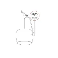 copy of Flos AIM On / off switch and dimmable push pedal