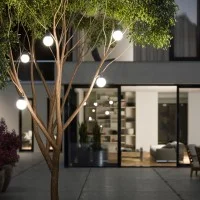BEGA Plug&Play Globi x3 con Gancio Lampade LED Sferiche da Sospensione BEGA - 7