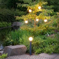 BEGA Plug&Play Globi x3 con Gancio Lampade LED Sferiche da Sospensione BEGA - 9