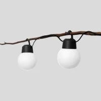 BEGA Plug&Play Globi x3 con Gancio Lampade LED Sferiche da Sospensione BEGA - 6