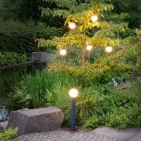 BEGA Plug&Play Globi x3 con Gancio Lampade LED Sferiche da Sospensione BEGA - 9