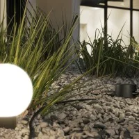 BEGA Plug&Play Globi con Picchetto x3 Lampade LED Sferiche da Giardino BEGA - 6