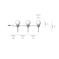 BEGA Plug&Play Globi con Picchetto x3 Lampade LED Sferiche da Giardino BEGA - 3
